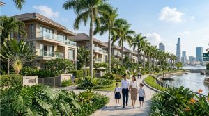 Trải nghiệm sống nghỉ dưỡng xanh mát và tĩnh lặng mỗi ngày tại Khu Villa Thủ Thiêm.