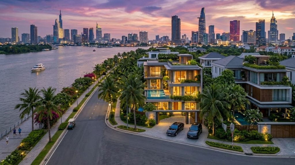Biệt thự Villa Thủ Thiêm – Kênh trú ẩn tài sản an toàn và đẳng cấp của giới doanh nhân.