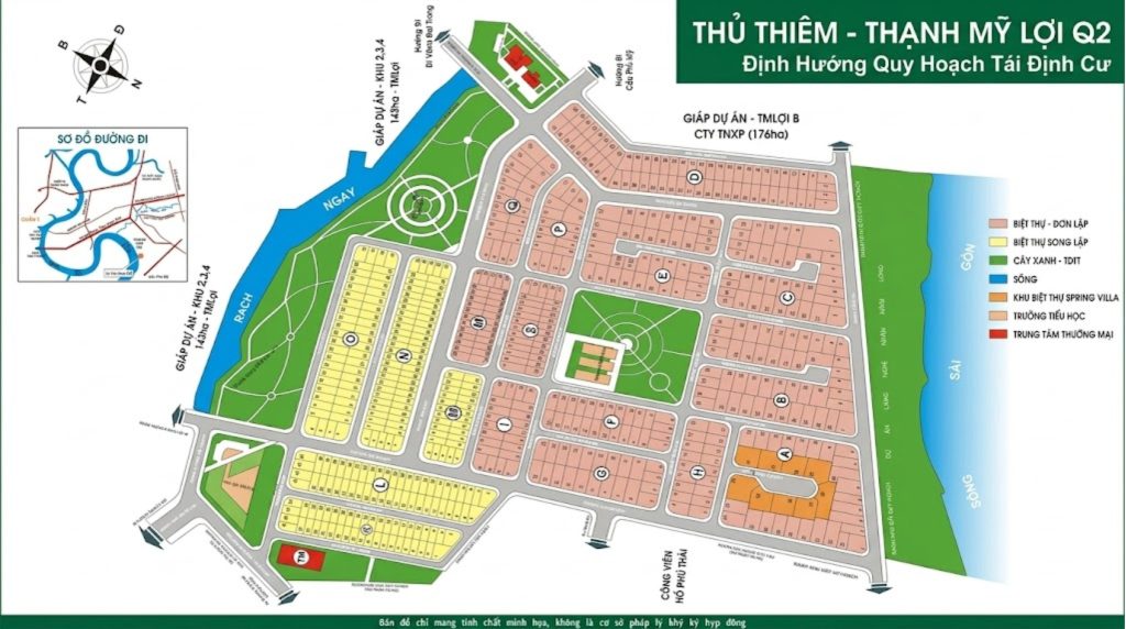 Quy hoạch Villa Thủ Thiêm giữ vững cấu trúc thấp tầng, tạo khoảng thở lý tưởng cho toàn khu vực.