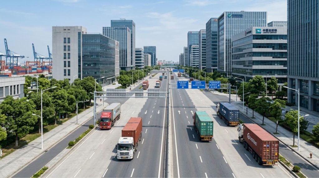 Sự lột xác của trục Đồng Văn Cống mang lại sức bật logistics to lớn cho cả khu vực Thạnh Mỹ Lợi.