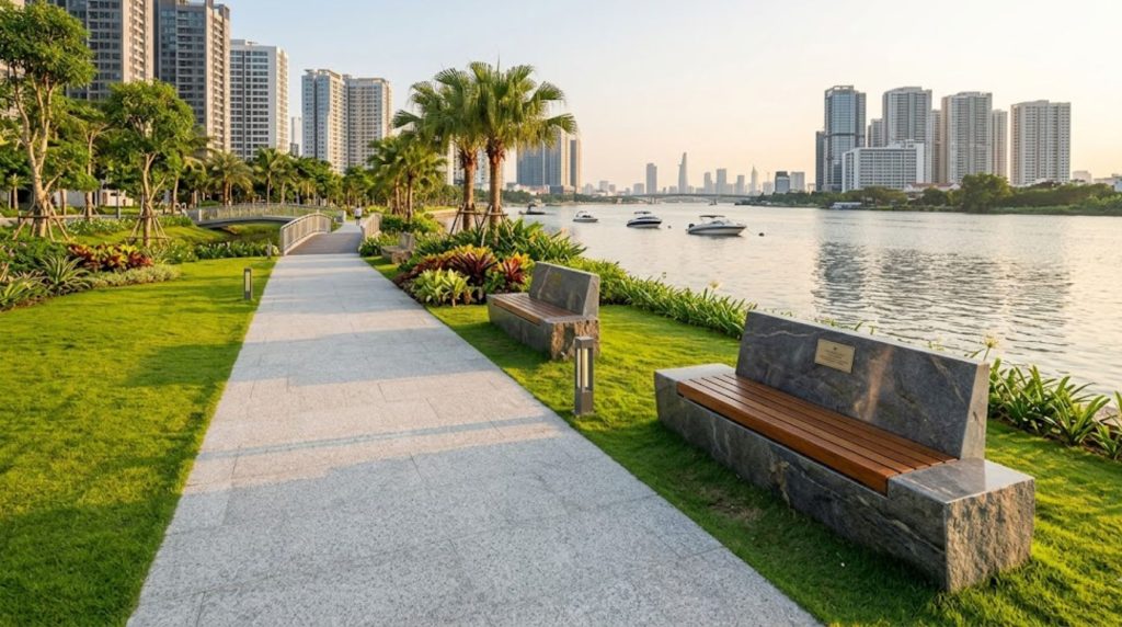 quỹ đất ven sông Thạnh Mỹ Lợi phù hợp để ở, cho thuê và đầu tư dài hạn. Đây là lợi thế mà không nhiều khu ven sông tại TP.HCM còn sở hữu